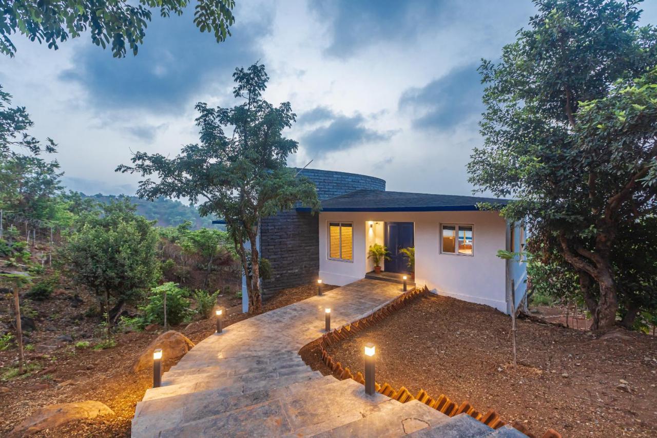 Saffronstays Kaia Waters By Kosha Villas, Pawna - Greek Style Villa With Panoramic View Of Pawna Lake Kolvan ภายนอก รูปภาพ