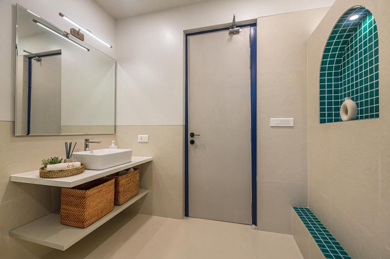 Saffronstays Kaia Waters By Kosha Villas, Pawna - Greek Style Villa With Panoramic View Of Pawna Lake Kolvan ภายนอก รูปภาพ